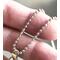 close up of bead chain
